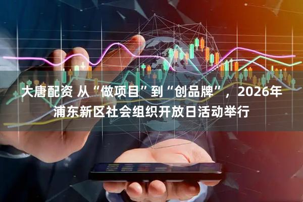 大唐配资 从“做项目”到“创品牌”，2026年浦东新区社会组织开放日活动举行